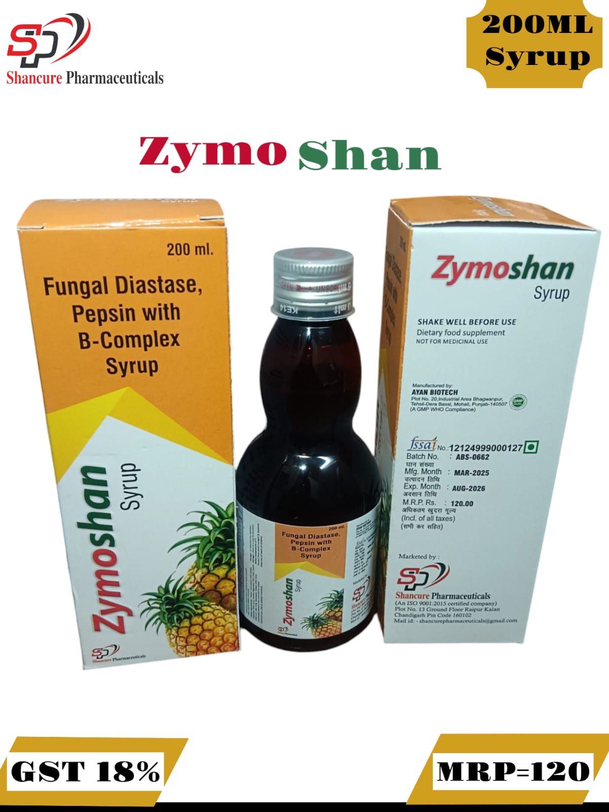 ZYMOSHAN-Syrups